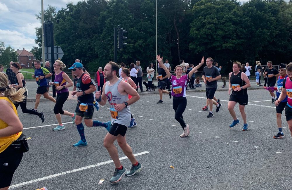 Rebecca running for Kidney Research UK